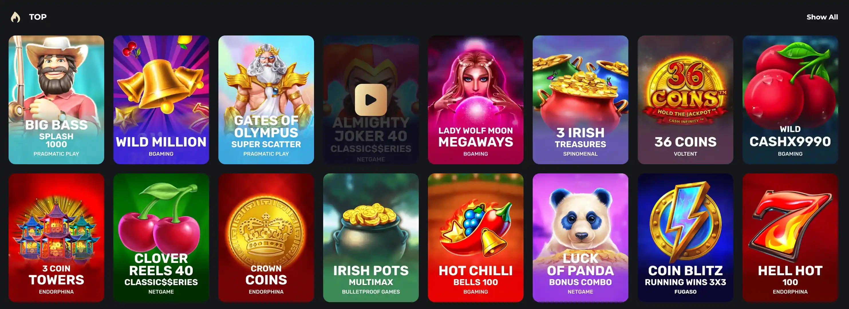 Falcon Casino casino review section 2