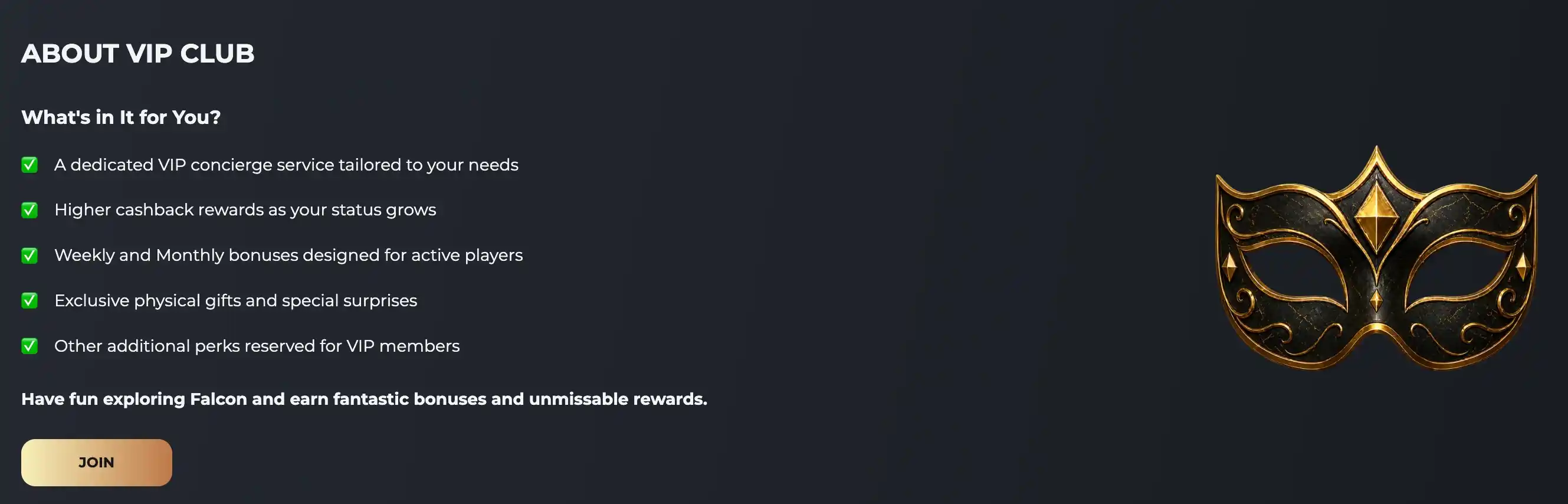 Falcon Casino casino review section 5